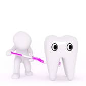 Auch die Zahnpflege ist wichtig für deine Zahngesundheit